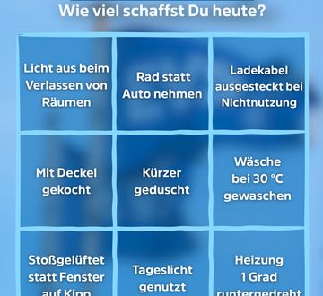 Social Post: Wie viele schaffst Du heute? ⚡️✅

Kleine Gewohnheiten können im Alltag...