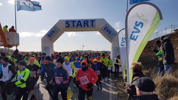 Start für die Teilnehmer des Syltlaufs 2019