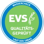 Siegel Wassercheck, qualitätsgeprüft