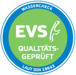 Siegel Wassercheck, qualitätsgeprüft
