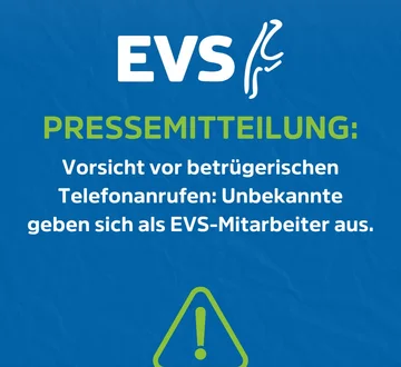 Social Post: ⚠️ Warnung vor falschen EVS-Anrufen
Aktuell kommt es vermehrt zu...